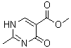1,4-Dihydro-2-methyl-4-oxo-5-pyrimidinecarboxylic acid methyl ester molecular structure (CAS 865077-08-3)