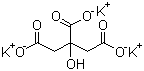 structure of CAS# 866-84-2, Potassium citrate