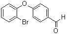 structure of CAS# 86607-73-0, 4-(2-Bromophenoxy)benzaldehyde