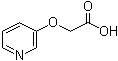 structure of CAS# 86649-57-2, 3-Pyridyloxyacetic acid