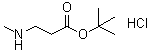 CAS 登录号：866534-15-8, 3-甲基氨基丙酸叔丁酯盐酸盐