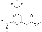 CAS 登录号：866787-54-4, (3-硝基-5-三氟甲基苯基)乙酸甲酯