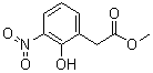 2-Hydroxy-3-nitrobenzeneacetic acid methyl ester molecular structure (CAS 866885-53-2)