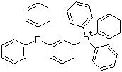 [3-(Diphenylphosphino)phenyl]triphenylphosphonium molecular structure (CAS 867022-76-2)