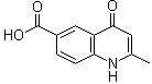 2-Methyl-4-oxo-1,4-dihydroquinoline-6-carboxylic acid molecular structure (CAS 867166-85-6)