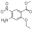 CAS 登录号：86718-17-4, 4-氨基-2-乙氧基-5-硝基苯甲酸甲酯