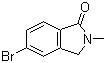 structure of CAS# 868066-91-5, 5-Bromo-2-methyl-2,3-dihydroisoindol-1-one