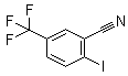 structure of CAS# 868166-20-5, 2-Iodo-5-(trifluoromethyl)benzonitrile