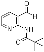 structure of CAS# 86847-64-5, N-(3-Formyl-2-pyridinyl)-2,2-dimethylpropanamide
