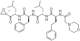 structure of CAS# 868540-17-4, Carfilzomib