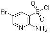 CAS 登录号：868963-98-8, 2-氨基-5-溴吡啶-3-磺酰氯