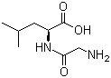 structure of CAS# 869-19-2, N-Glycyl-L-leucine