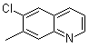 6-Chloro-7-methylquinoline molecular structure (CAS 86984-27-2)