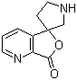 Spiro[furo[3,4-b]pyridine-5(7H),3'-pyrrolidin]-7-one molecular structure (CAS 869969-57-3)