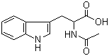 N-乙酰-DL-色氨酸分子结构 (CAS 87-32-1)