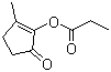 structure of CAS# 87-55-8, 甲基环戊烯酮醇丙酸酯