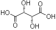 左旋酒石酸分子结构 (CAS 87-69-4)