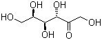 D-塔格糖分子结构 (CAS 87-81-0)