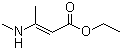 structure of CAS# 870-85-9, Ethyl 3-(methylamino)-2-butenoate