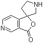 Spiro[furo[3,4-c]pyridine-1(3H),3'-pyrrolidin]-3-one molecular structure (CAS 870068-94-3)