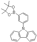 9-(3-(4,4,5,5-Tetramethyl-1,3,2-dioxaborolan-2-yl)phenyl)carbazole molecular structure (CAS 870119-58-7)