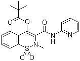 CAS 登录号：87027-09-6, 特戊酸吡罗昔康, 吡罗昔康特戊酸酯