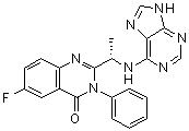 structure of CAS# 870281-34-8, Acalisib