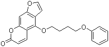structure of CAS# 870653-45-5, 5-(4-苯氧基丁氧基)补骨脂素