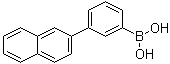 structure of CAS# 870774-29-1, [3-(2-Naphthalenyl)phenyl]boronic acid