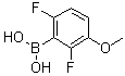CAS 登录号：870779-02-5, (2,6-二氟-3-甲氧基苯基)硼酸