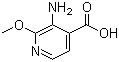 CAS # 870997-81-2, 3-Amino-2-methoxy-4-pyridinecarboxylic acid