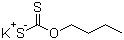 structure of CAS# 871-58-9, Potassium butylxanthate