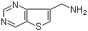 Thieno[3,2-d]pyrimidin-7-ylmethanamine molecular structure (CAS 871013-29-5)