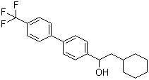 CAS 登录号：871250-38-3, 2-环己基-1-(4'-三氟甲基联苯-4-基)乙醇