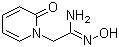 CAS 登录号：871544-57-9, (Z,E)-N'-羟基-2-(2-氧代吡啶-1(2H)-基)乙脒