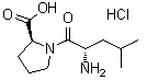 structure of CAS# 87178-63-0, L-亮氨酰-L-脯氨酸单盐酸盐