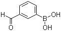 structure of CAS# 87199-16-4, 3-Formylphenylboronic acid