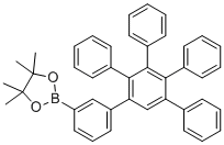 structure of CAS# 872118-08-6, 4,4,5,5-Tetramethyl-2-(3',4',5'-triphenyl[1,1':2',1''-terphenyl]-3-yl)-1,3,2-dioxaborolane
