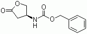 structure of CAS# 87219-29-2, Benzyl (S)-(-)-tetrahydro-5-oxo-3-furanylcarbamate