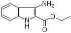 structure of CAS# 87223-77-6, 3-氨基-2-吲哚羧酸乙酯
