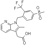 structure of CAS# 872365-14-5, Fevipiprant
