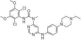 structure of CAS# 872511-34-7, NVP-BGJ398
