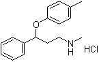 N-Methyl-gamma-(4-methylphenoxy)benzenepropanamine hydrochloride molecular structure (CAS 873310-31-7)