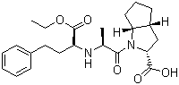 structure of CAS# 87333-19-5, Ramipril