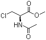 structure of CAS# 87333-22-0, N-乙酰基-3-氯-L-丙氨酸甲酯