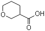 structure of CAS# 873397-34-3, Tetrahydropyran-3-carboxylic acid
