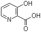 3-羟基-2-吡啶甲酸分子结构 (CAS 874-24-8)