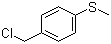 4-(甲硫基)苄氯分子结构 (CAS 874-87-3)