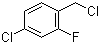 4-氯-2-氟氯苄分子结构 (CAS 87417-71-8)