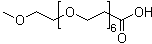 structure of CAS# 874208-91-0, 4,7,10,13,16,19,22-Heptaoxatricosanoic acid